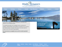 Tablet Screenshot of mind-dynamic.com